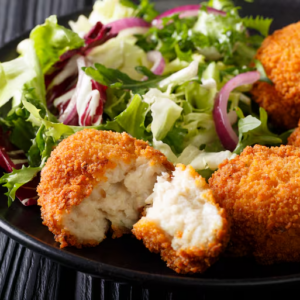 Croquetas de pollo o pescado